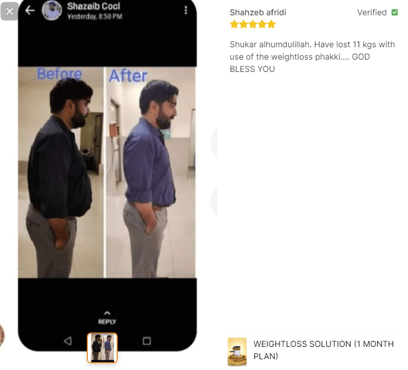 Weightloss Solution (1 Month Plan)